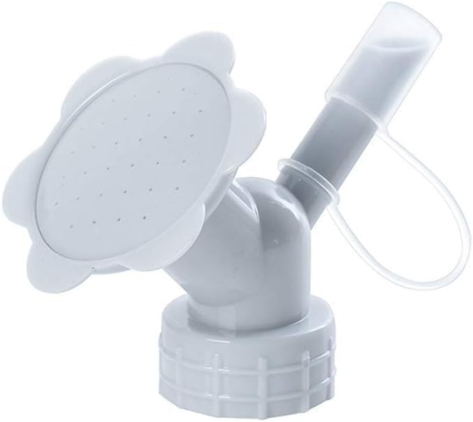 2-in-1 Double-Cap Spray Nozzle Bottle – Compact Mini Irrigation Spray Head for Garden Use