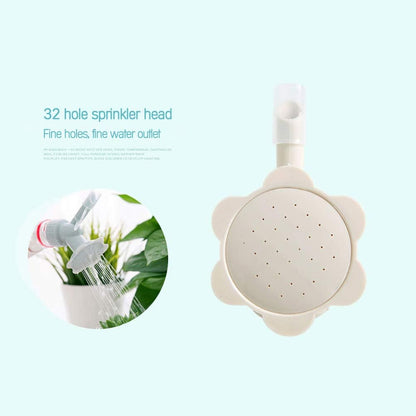 2-in-1 Double-Cap Spray Nozzle Bottle – Compact Mini Irrigation Spray Head for Garden Use